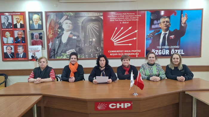 CHP Keşan Kadın Kolları’ndan, Türk Medeni Kanunu’nun kabulüne ilişkin açıklama